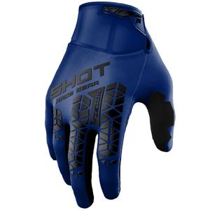 Guanti da motocross Shot Vision Tech blu