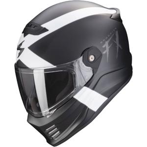 Casco moto SCORPION COVERT FX GALLUS bianco e nero