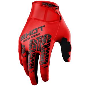 Guanti da motocross Shot Vision Tech rossi