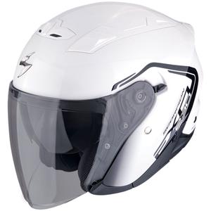 Casco moto aperto SCORPION EXO-230 CIT-E bianco-nero