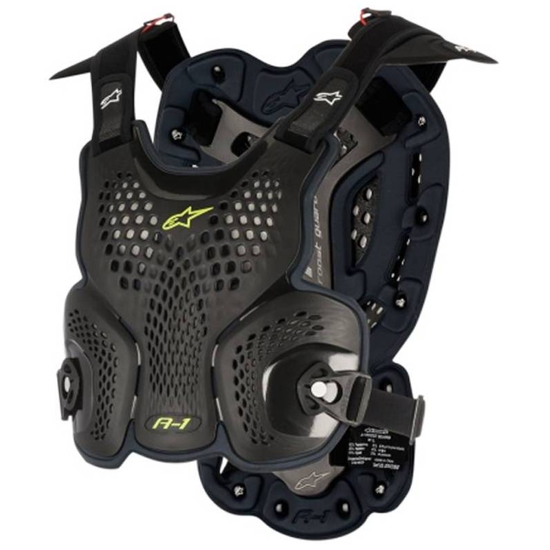 Chránič těla Alpinestars A-1 Rost Guard černo-fluo žlutý