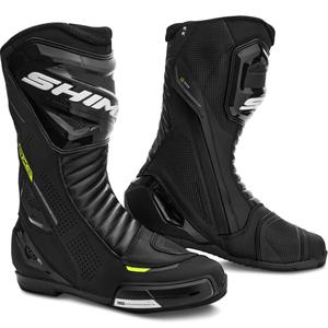 Stivali da moto Shima RX-3 nero-giallo fluo