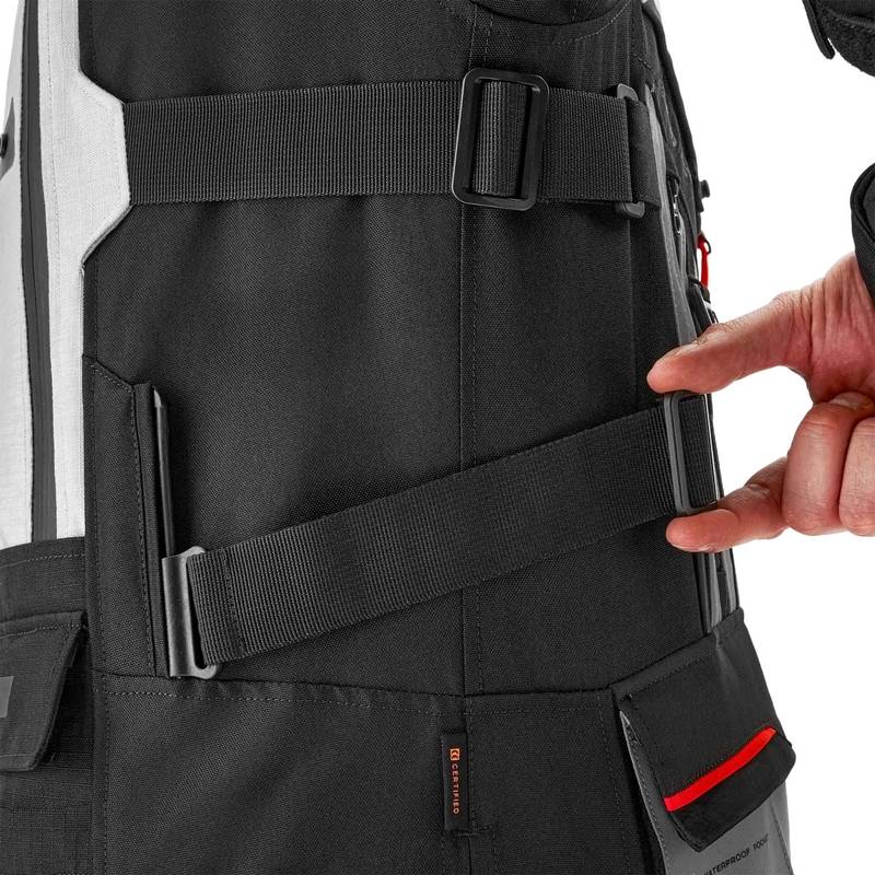 Giacca da moto Shima Tracker grigio chiaro