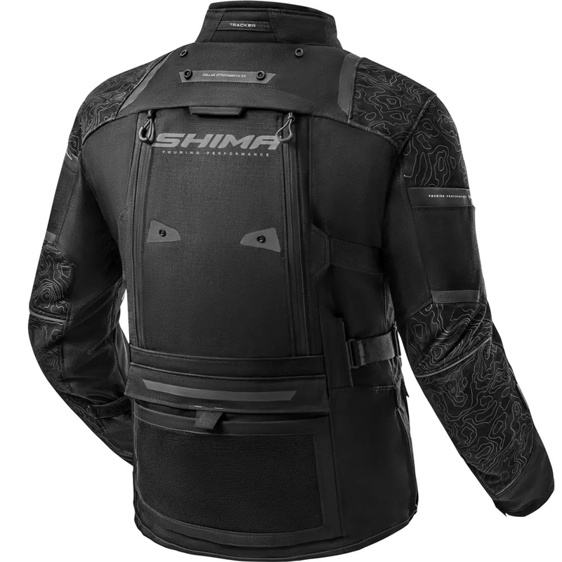 Giacca da moto Shima Tracker nera