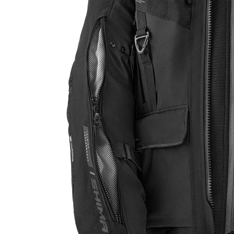 Giacca da moto Shima Tracker nera