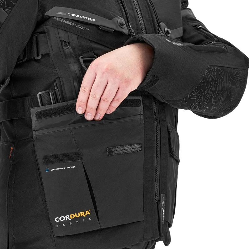 Giacca da moto Shima Tracker nera