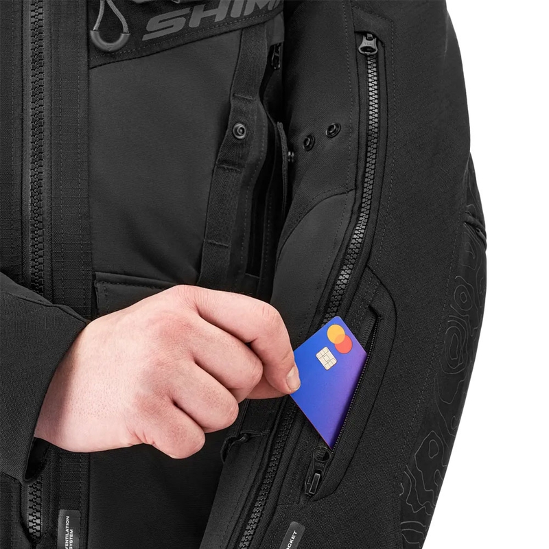Giacca da moto Shima Tracker nera