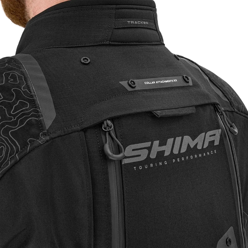 Giacca da moto Shima Tracker nera