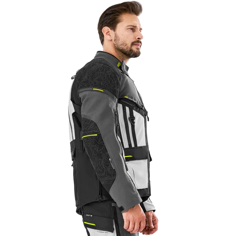 Giacca da moto Shima Tracker grigia