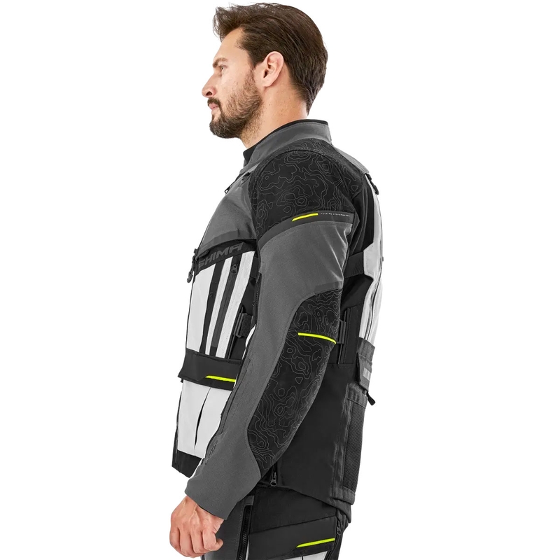 Giacca da moto Shima Tracker grigia