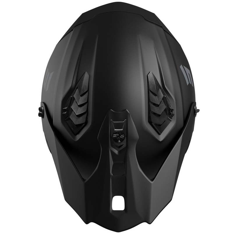 Casco da moto aperto Shot Drop Solid Nero opaco