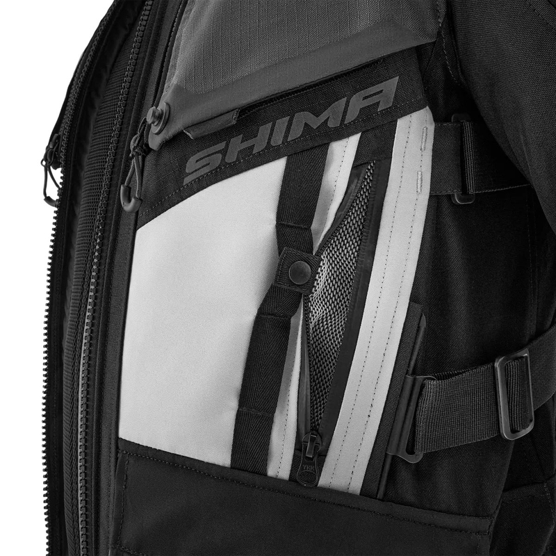 Giacca da moto Shima Tracker grigia