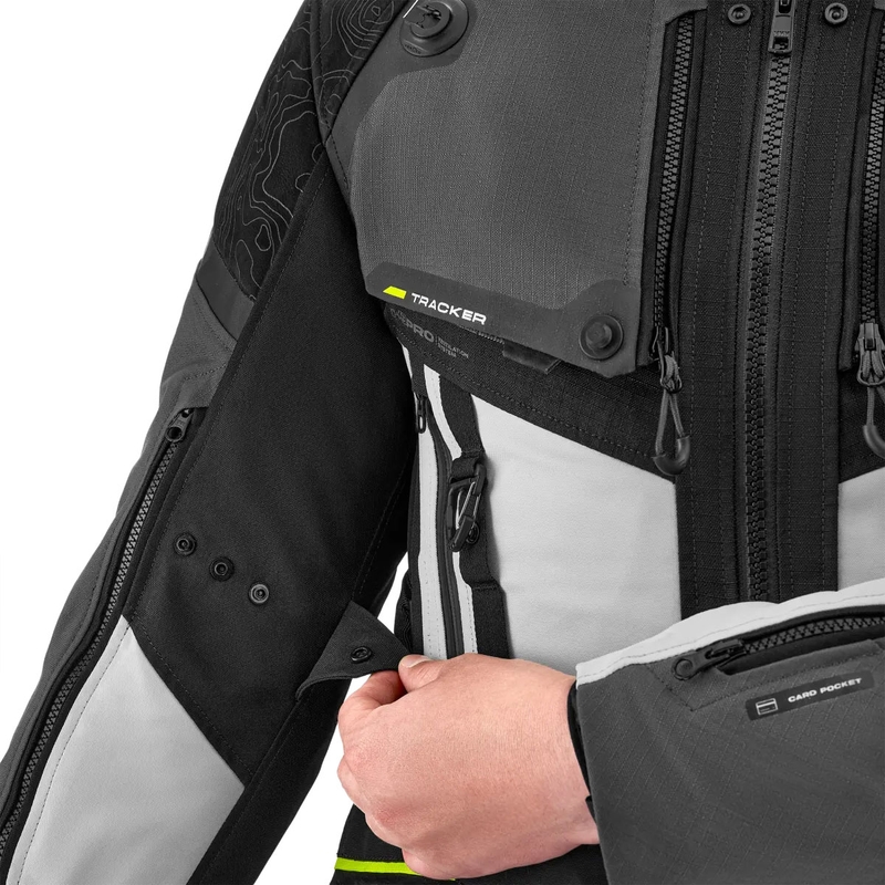 Giacca da moto Shima Tracker grigia