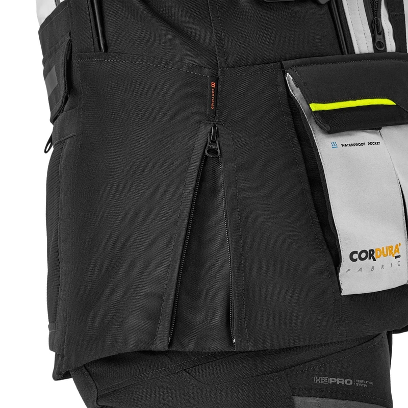 Giacca da moto Shima Tracker grigia
