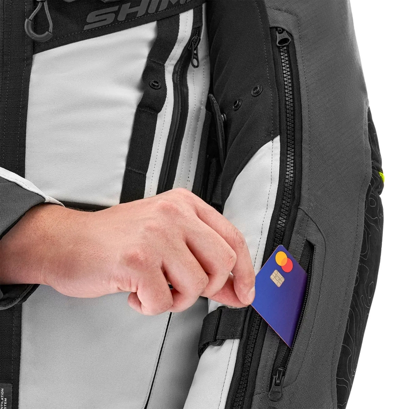 Giacca da moto Shima Tracker grigia
