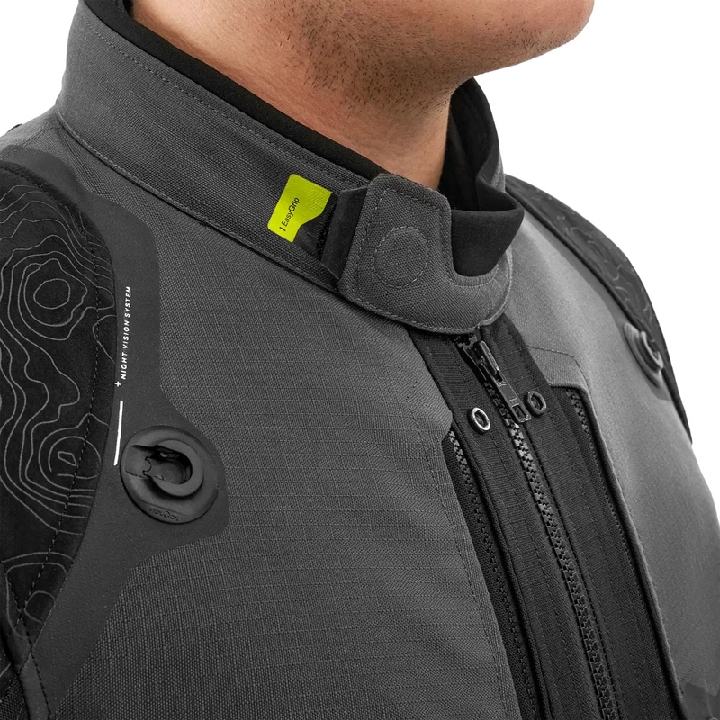 Giacca da moto Shima Tracker grigia