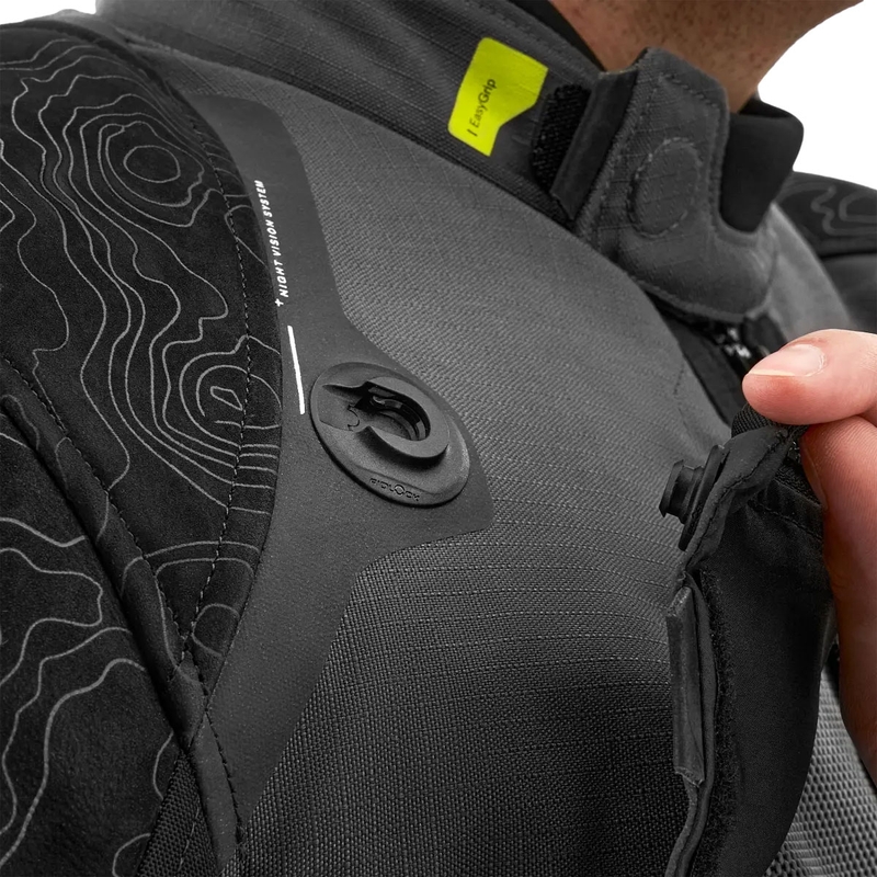 Giacca da moto Shima Tracker grigia