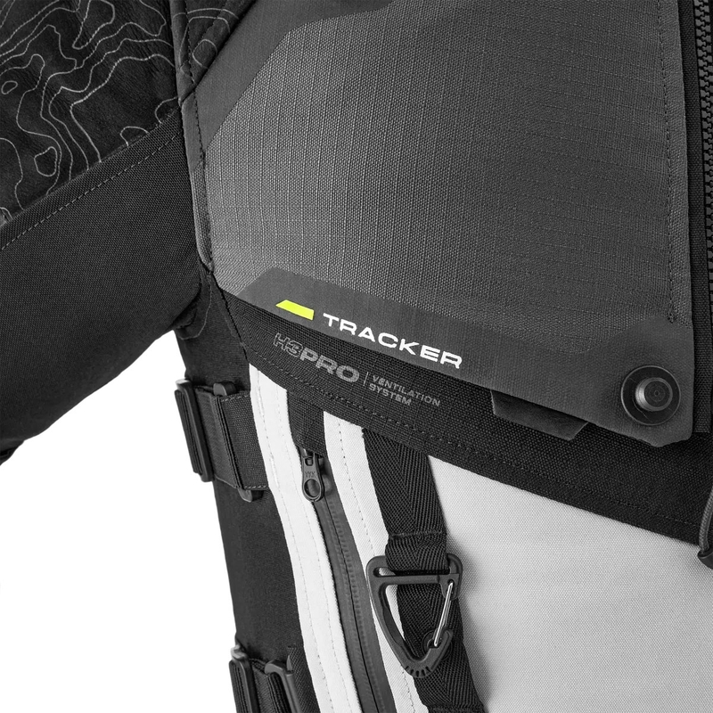 Giacca da moto Shima Tracker grigia