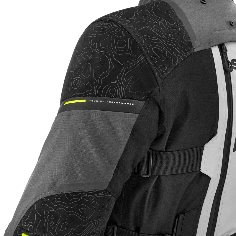 Giacca da moto Shima Tracker grigia
