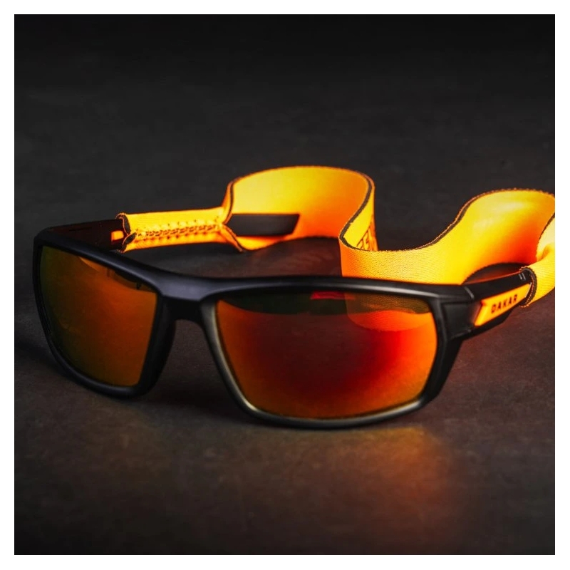 Occhiali da sole Dakar Swing P II nero-arancione