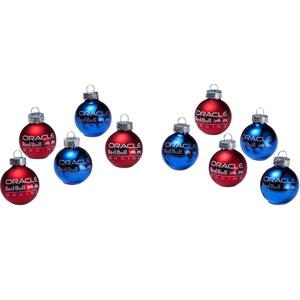 Set di decorazioni natalizie Oracle Red Bull Racing, piccole