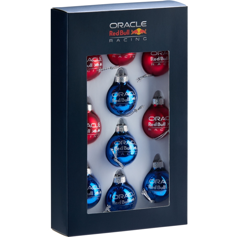 Set di decorazioni natalizie Oracle Red Bull Racing, piccole