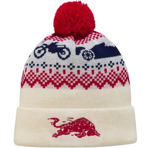 Berretto Red Bull XMAS bianco-rosso