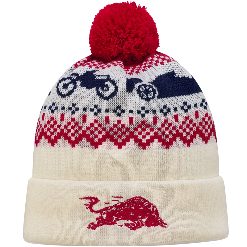 Berretto Red Bull XMAS bianco-rosso
