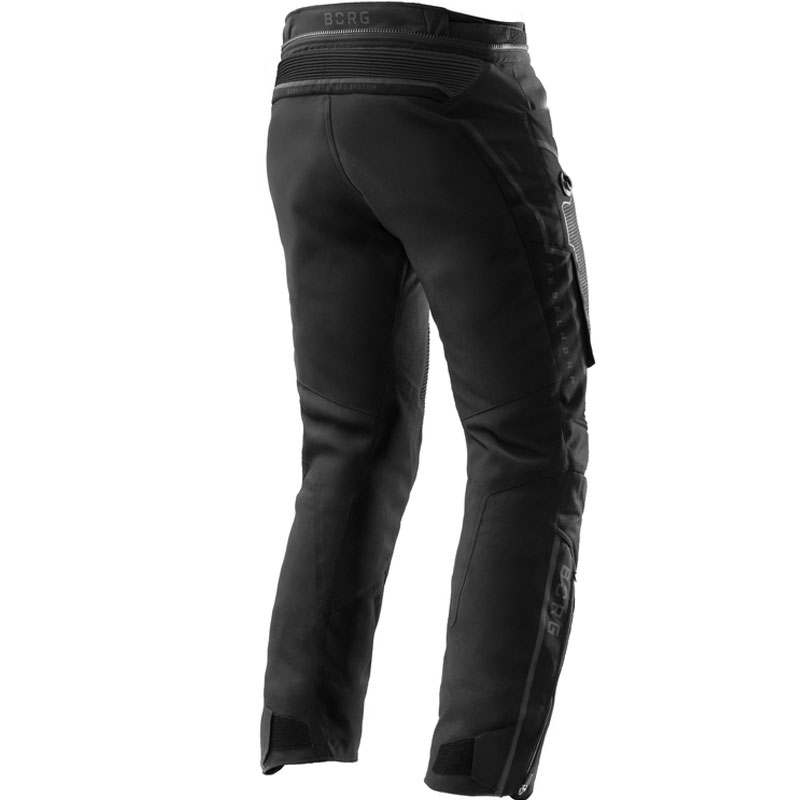 Pantaloni da motociclista corti Rebelhorn Borg II neri