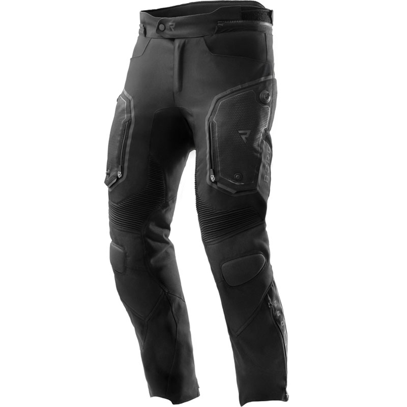Pantaloni da moto estesi Rebelhorn Borg II neri