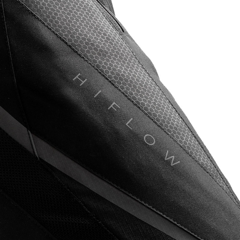 Pantaloni moto da donna estesi Rebelhorn Hiflow V neri
