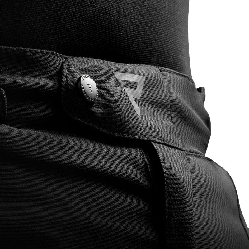 Pantaloni moto da donna estesi Rebelhorn Hiflow V neri