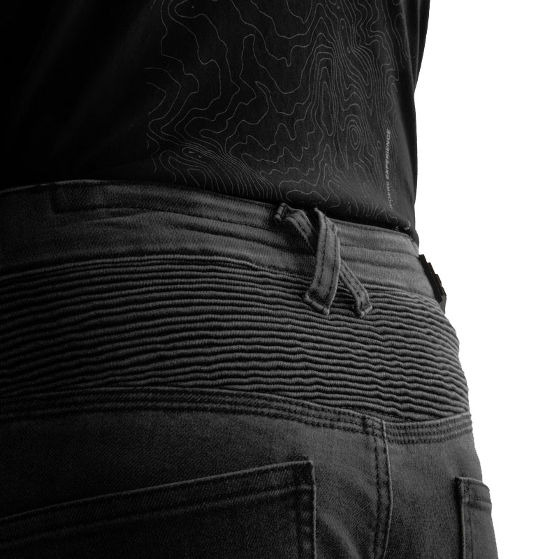 Jeans da motociclista Rebelhorn Revolt Monolayer neri
