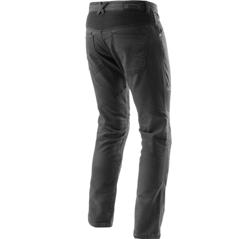 Jeans moto allungati Rebelhorn Revolt Monolayer neri