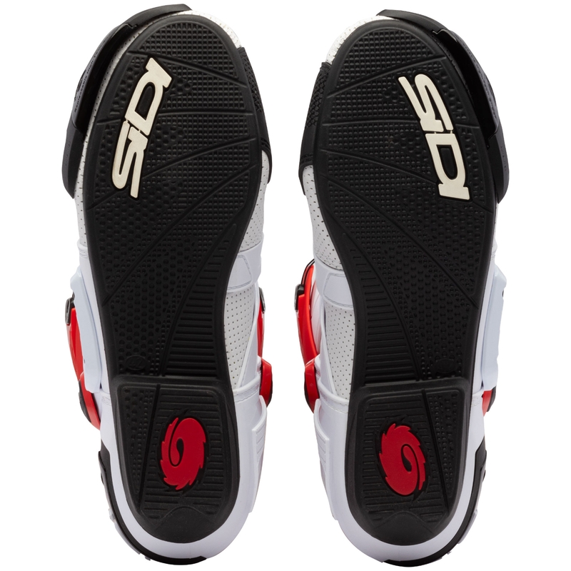 Stivali da moto SiDi Rex Air bianco-rosso