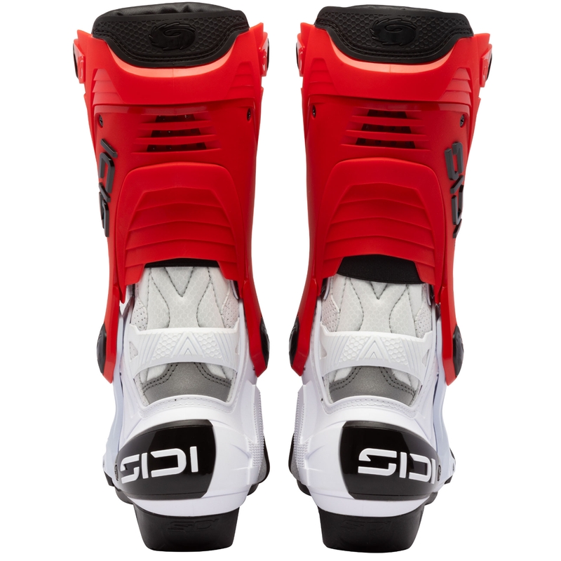 Stivali da moto SiDi Rex Air bianco-rosso