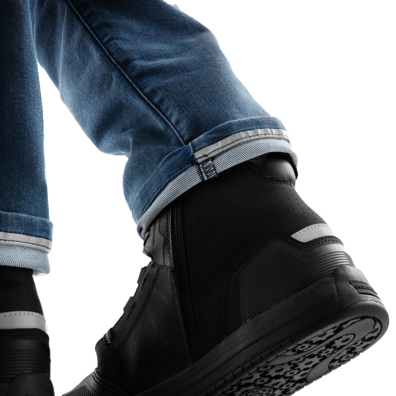 Jeans da motociclista Rebelhorn Revolt Monolayer blu lavato
