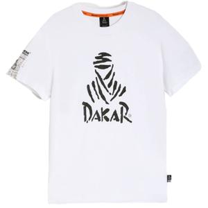 Maglietta Dakar DES LOGO25 bianca