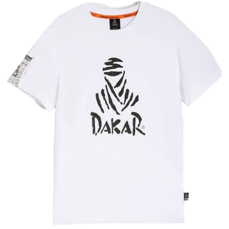 Maglietta Dakar DES LOGO25 bianca