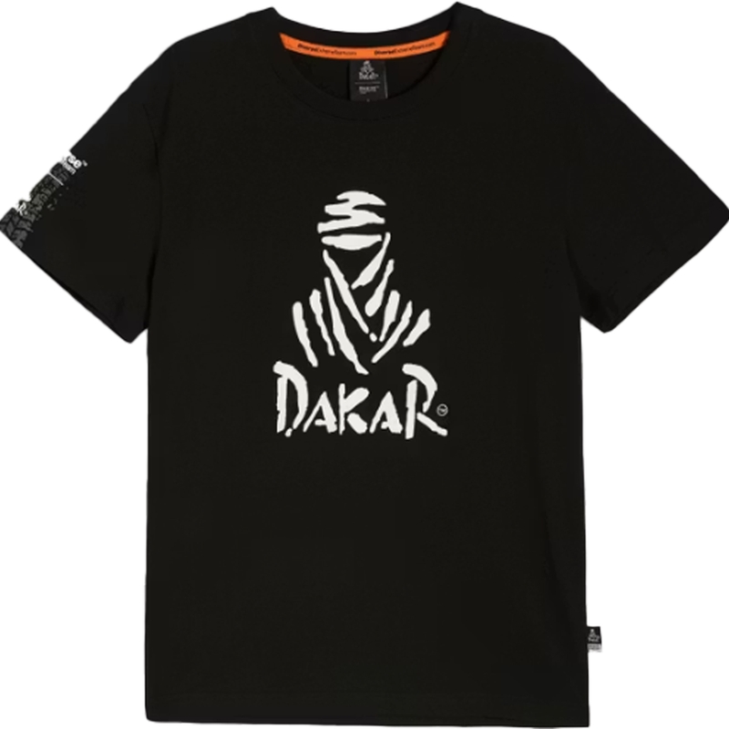 T-shirt Dakar DES LOGO25 nera