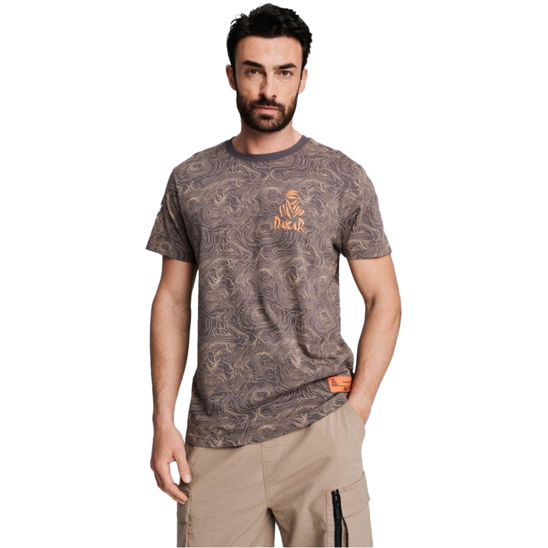 T-shirt grafite Dakar DES DSRT 0225