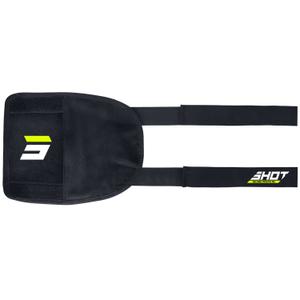 Ginocchiera Shot Unpeak nera-giallo fluo