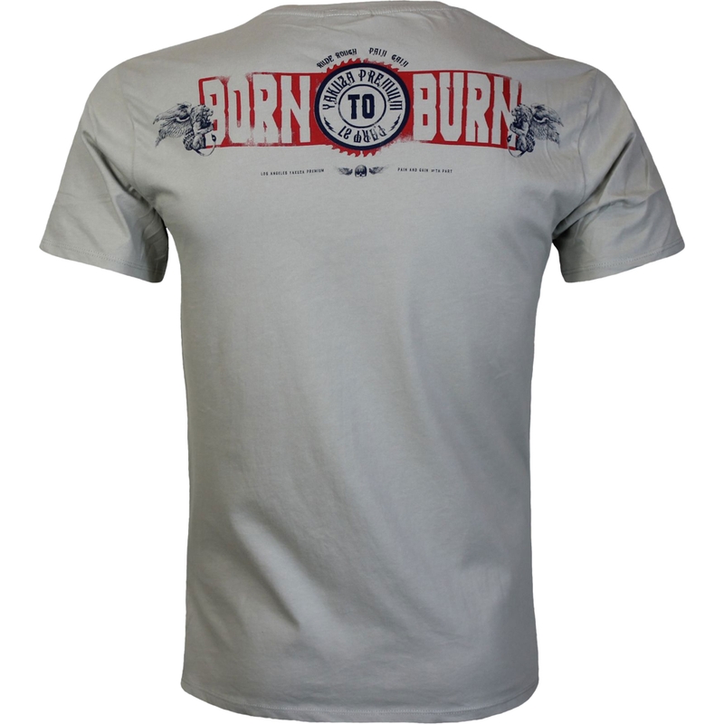 Maglietta Yakuza Premium 3913 grigia