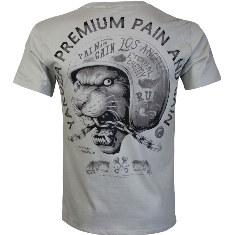 Maglietta Yakuza Premium 3919 grigia