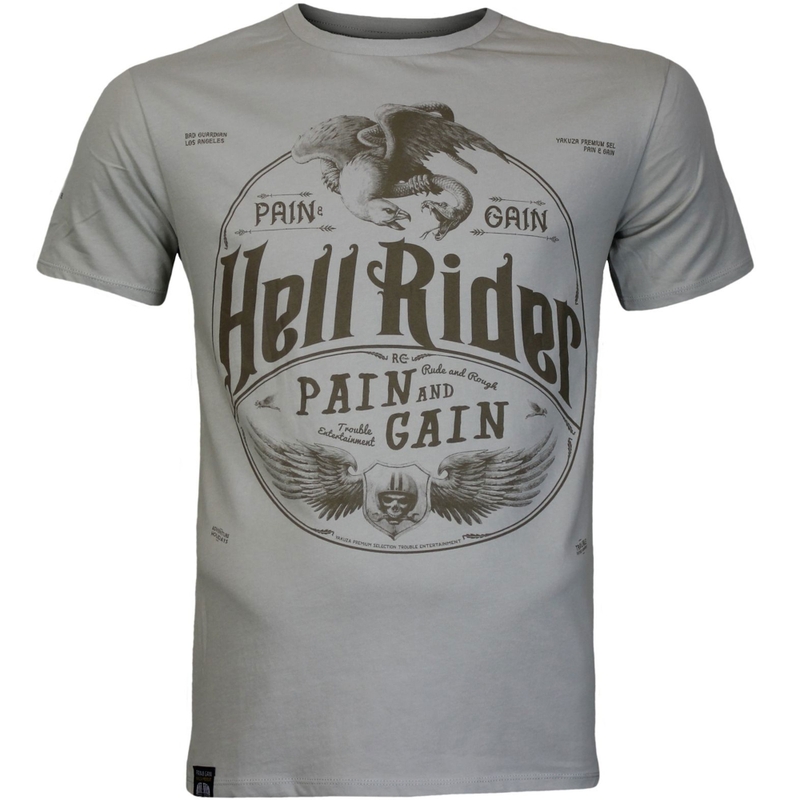 Maglietta Yakuza Premium 3912 grigia