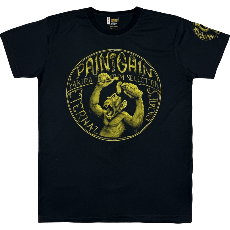 Maglietta Yakuza Premium 3918 nera