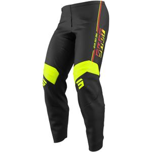 Pantaloni da motocross per bambini Shot Draw Block Fluo Yellow