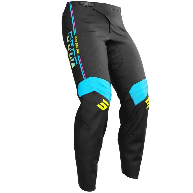 Pantaloni da motocross per bambini Shot Draw Block rosa