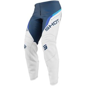 Pantaloni da motocross per bambini Shot Draw Daytona blu