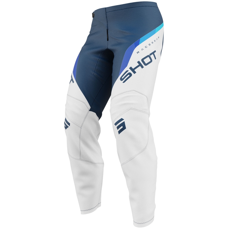 Pantaloni da motocross per bambini Shot Draw Daytona blu